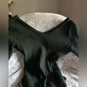 Green bodysuit